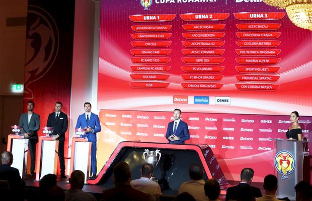 Grupele și programul Cupei României Betano! Dinamo și Craiova în aceeași grupă, FCSB a avut mare noroc!