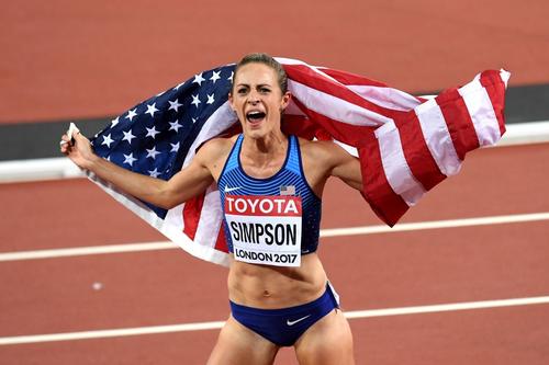 Jenny Simpson, campioană mondială la atletism/Foto: Getty Images