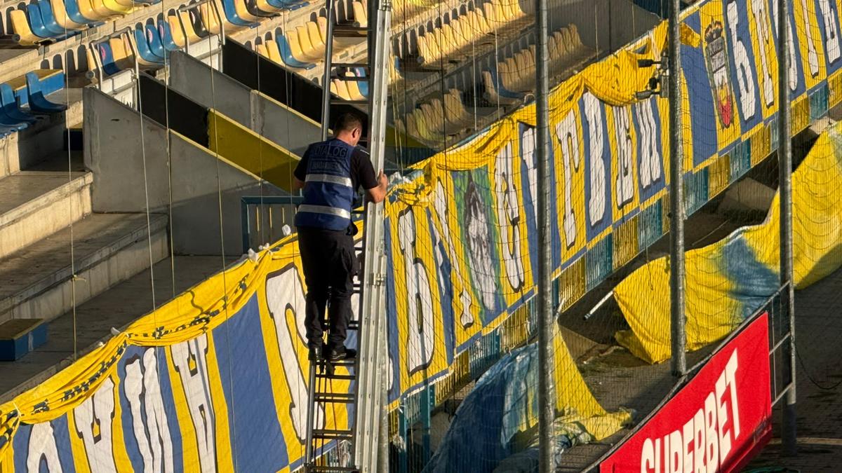 Imagini înainte de Petrolul - Rapid