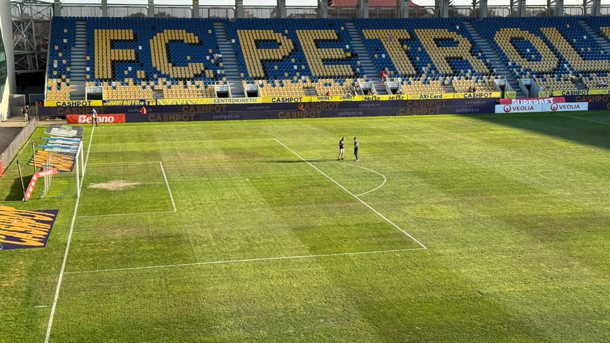 Imagini înainte de Petrolul - Rapid