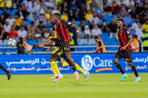 Kader Keita, la debutul pentru Al Riyadh / Foto: X