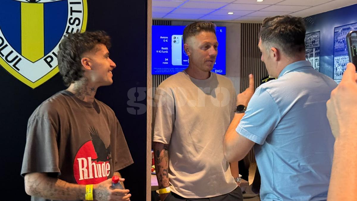 Noul jucător al lui Dinamo, în lojă la Petrolul - Rapid! Cine l-a adus la meci