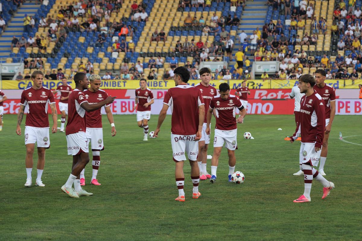 Imagini înainte de Petrolul - Rapid