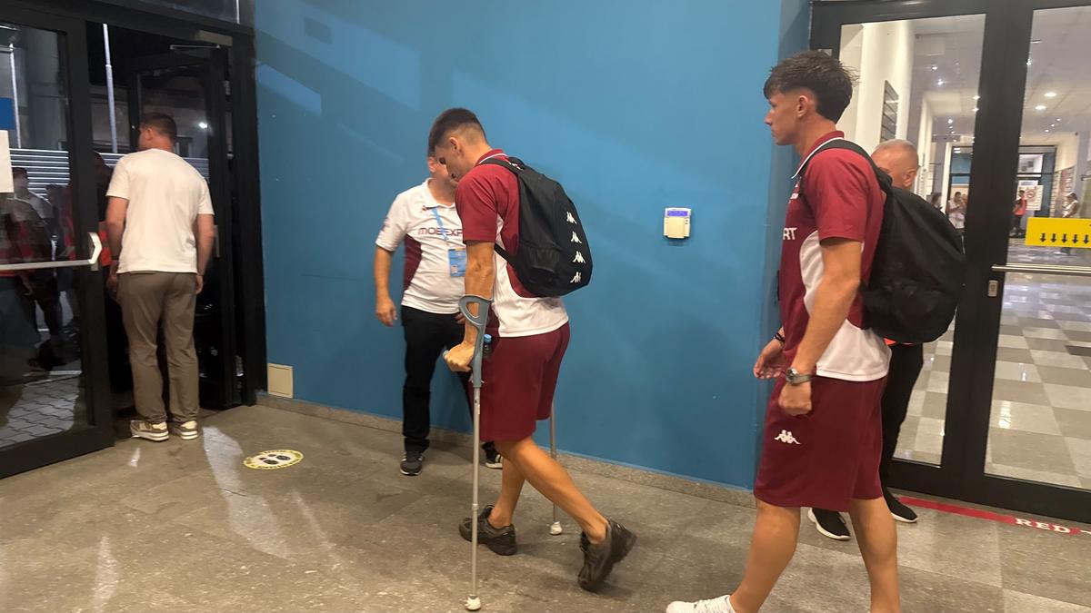 Daniel Graovac, accidentat în Petrolul - Rapid