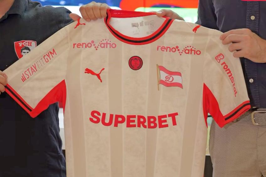 Cum arată tricoul lui Dinamo pentru derby-ul cu FCSB