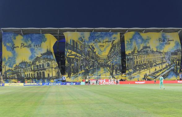 Nichita Stănescu, Ioan Slavici și două momente deplasate la Petrolul - Rapid » Imagini cu scenografiile și avertismentul crainicului: „Meciul va fi oprit!”