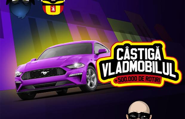 Câștigă un Ford Mustang Fastback și o parte din 500.000 rotiri la Vlad Cazino