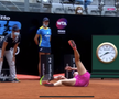 Emoții pentru Simona Halep în startul finalei cu Karolina Pliskova: Simona a căzut pe zgura de la Roma