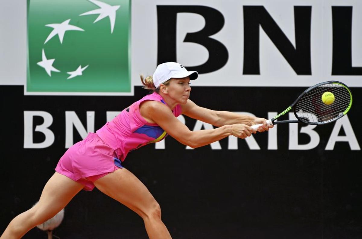 Simona Halep - Karolina Pliskova 6-0, 2-1. VIDEO + FOTO Halep cucerește titlul de la Roma, profitând de abandonul adversarei
