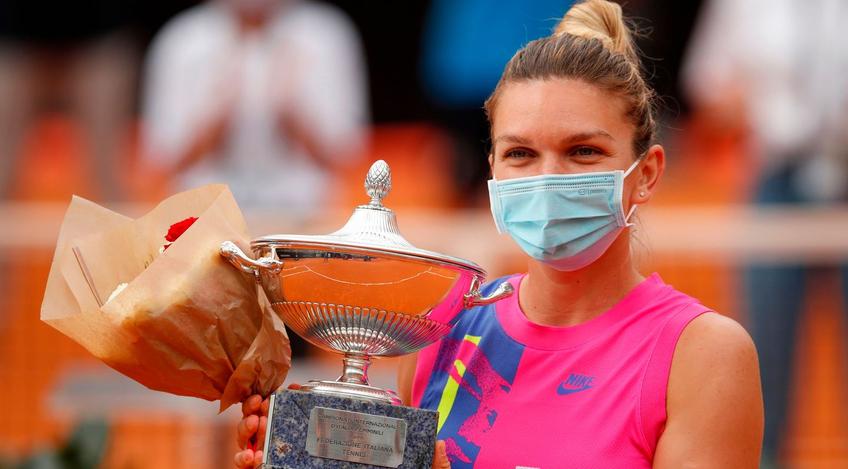 Simona Halep luptă pentru primul titlu al carierei la Roma. foto: Guliver/Getty Images