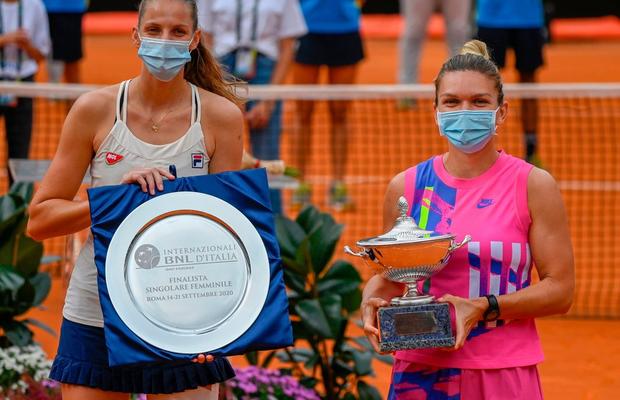 SIMONA HALEP - KAROLINA PLISKOVA 6-0, 2-1. Discursul lui Halep după triumful de la Roma: „Sper să ne revedem în finala de la Roland Garros!”
