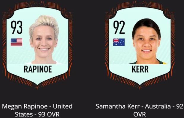 Cei de la EA au nimerit măcar ratingurile fotbalistelor în FIFA 21