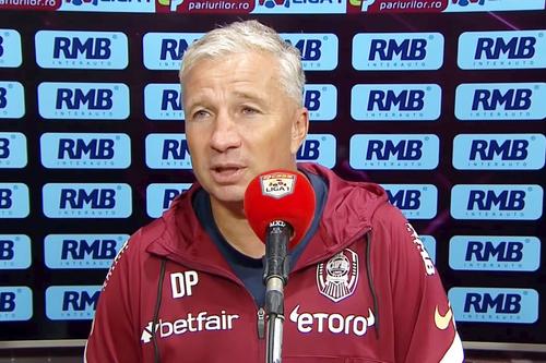 Dan Petrescu, antrenor CFR Cluj // foto: captură YouTube @ Look Sport