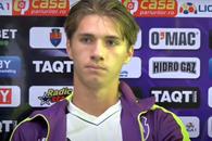 Faceți cunoștință cu fiul lui Alexandru Tudor! Povestea unui adolescent atipic: locuiește la cămin și vine cu trotineta la antrenament + a înscris primul gol la seniori