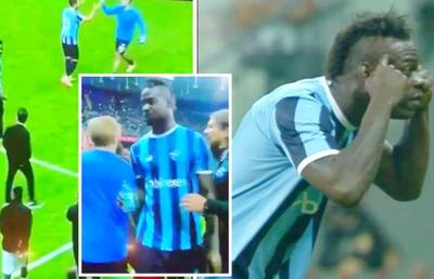 Mario Balotelli, show total contra lui Beșiktaș » A marcat un gol superb, apoi a avut un mesaj pentru antrenorul advers și a provocat un conflict general