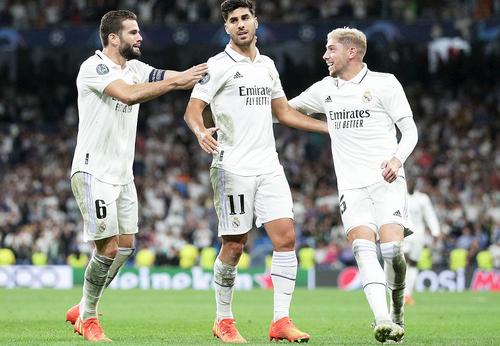 Marco Asensio, în centru // foto: Guliver/gettyimages