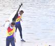 Cursă ruptă la mijloc » Debutanți la un Mondial de seniori, băieții de la dublu vâsle spun că e diferit „felul cum se concurează, atitudinea, e alt standard”