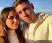 Mina Bonino, alături de Federico Valverde