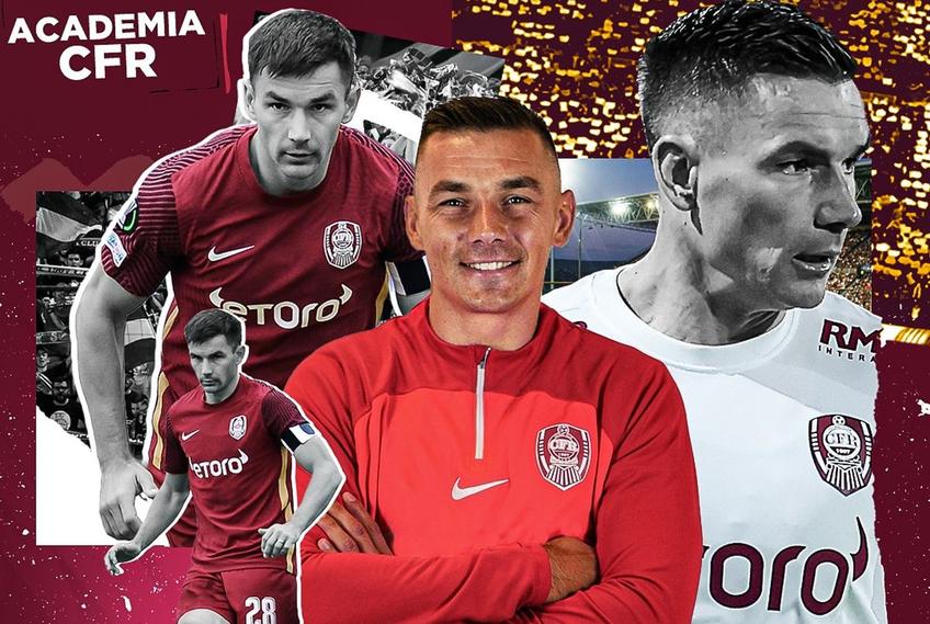 Ovidiu Hoban, 40 de ani, e noul antrenor de la academia celor de la CFR Cluj. Va pregăti echipa U16 a „feroviarilor”.