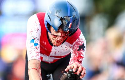 Accidentul horror de la Campionatele Europene i-a încheiat sezonul lui Stefan Kung