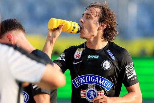 Javi Serrano, mijlocașul lui Sturm Graz. Foto: Imago Images