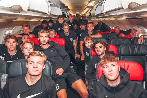 Nordsjaelland a plecat din Farum până la Istanbul, pentru confruntarea cu Fenerbahce. Foto: Twitter
