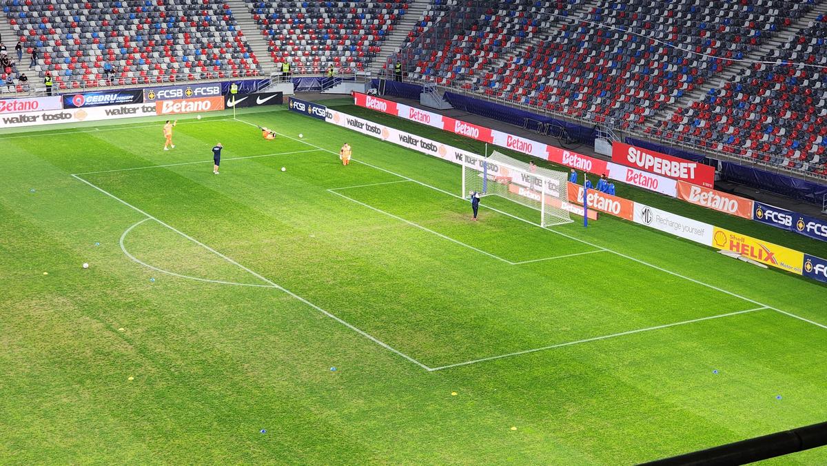 FCSB - Petrolul, imagini înainte de meci