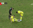 Două accidentări în 14 minute în FCSB - Petrolul! » Și-au pierdut cel mai bun om în startul meciului