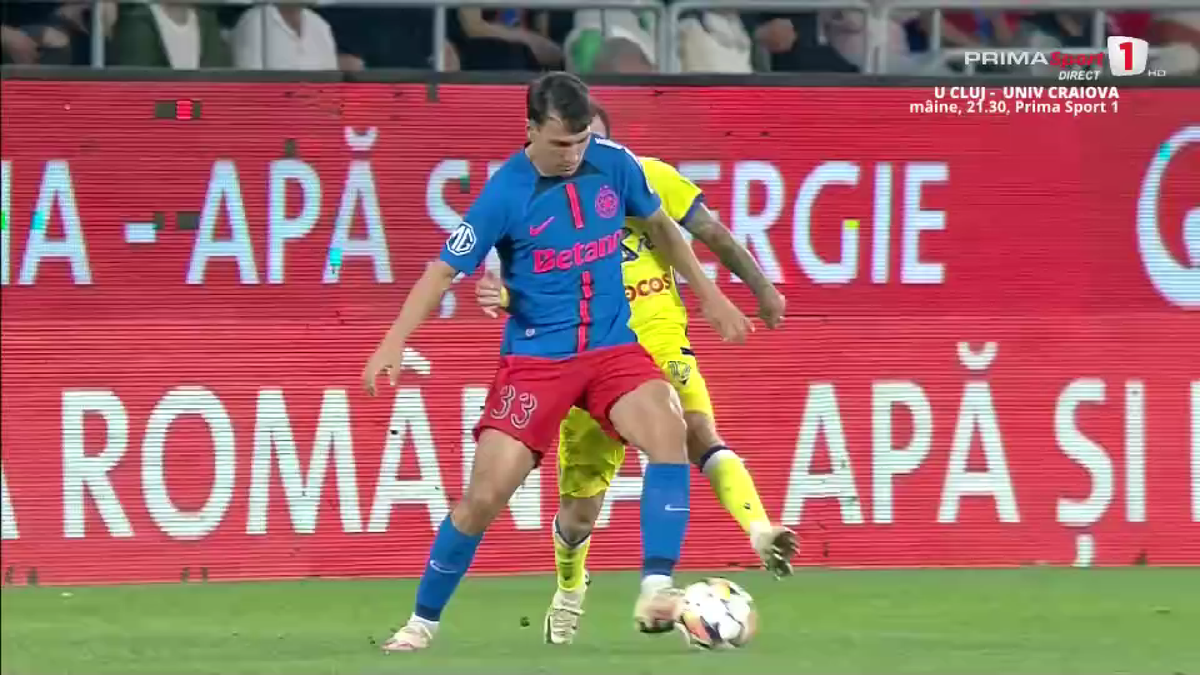 Două accidentări în 14 minute în FCSB - Petrolul! » Și-au pierdut cel mai bun om în startul meciului