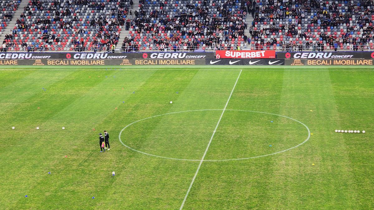 FCSB - Petrolul, imagini înainte de meci