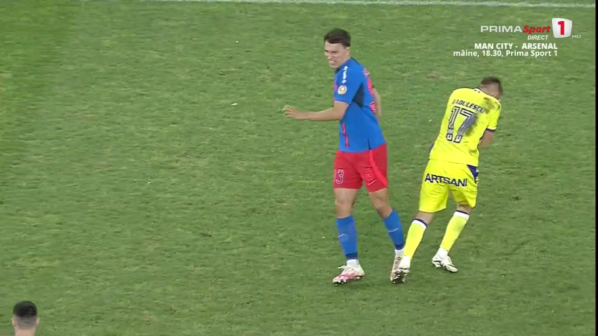 Gicu Grozav s-a accidentat în FCSB - Petrolul