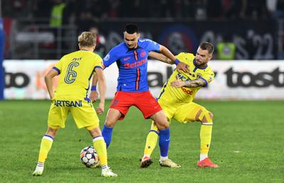 Adrian Șut, nemulțumit de arbitrajul de la FCSB - Petrolul: „Cred că nici nu s-a verificat”