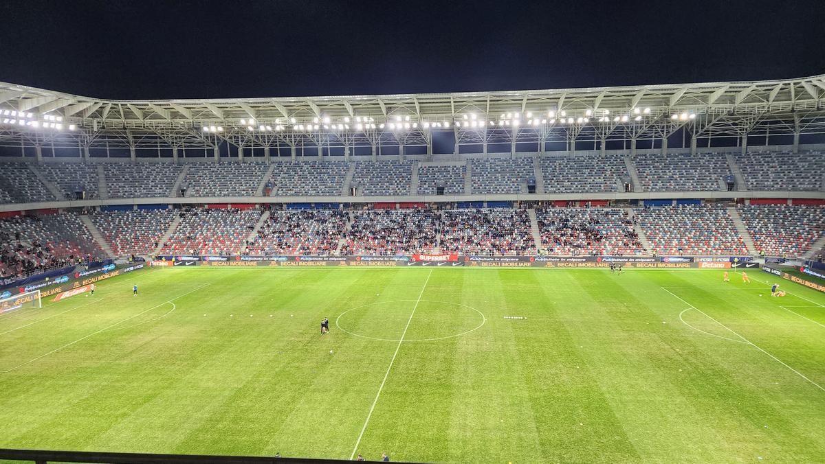 FCSB - Petrolul, imagini înainte de meci