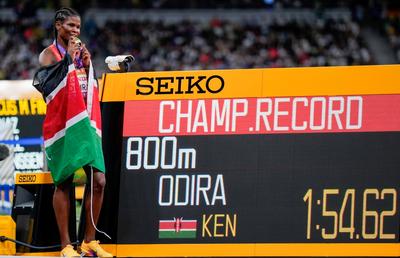 Un nou record al Jarmilei Kratochvilova a fost doborât » Lilian Odira a corectat o bornă ce rezista de 42 de ani în proba de 800 m
