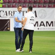 Marius Măldărășanu, primit călduros în Giulești înainte de Rapid - Hermannstadt // foto: Ionuț Iordache (GSP)