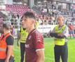 Scandal la Rapid! Dobre a intrat în conflict cu o parte din suporteri. FOTO: captură @DB-sport.ro