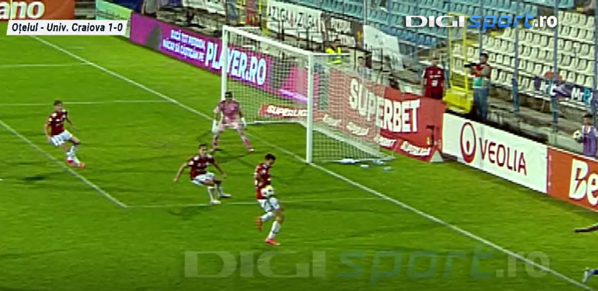 Craiova acuză arbitrajul, după primul eșec al sezonului: „El ia mai mulți bani, el decide!”