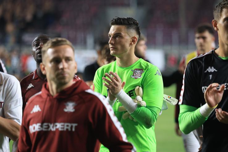 Marian Aioani, jucătorul celor de la Rapid, foto: Ionuț Iordache / GSP