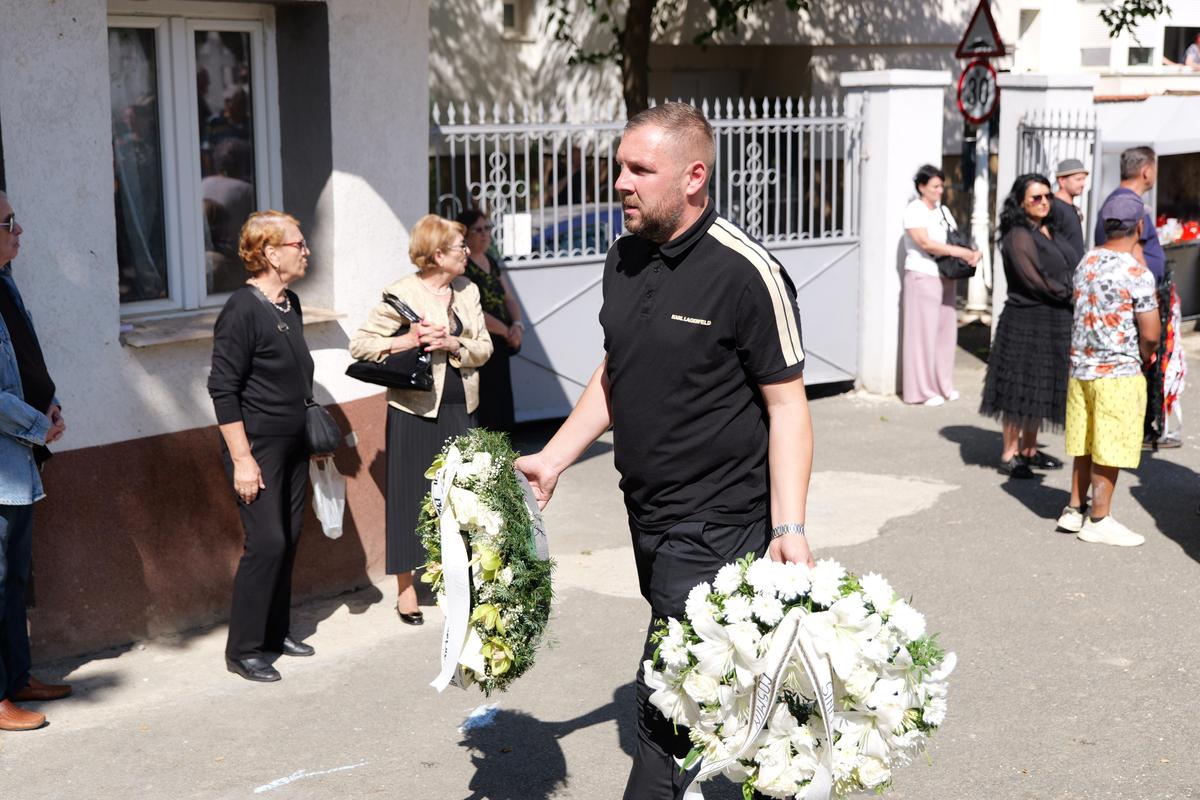 Înmormântarea lui Florin Marin