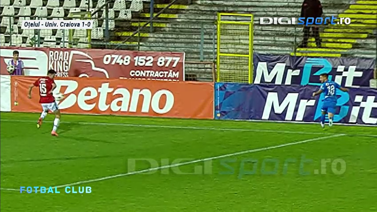 Craiova acuză arbitrajul, după primul eșec al sezonului: „El ia mai mulți bani, el decide!”