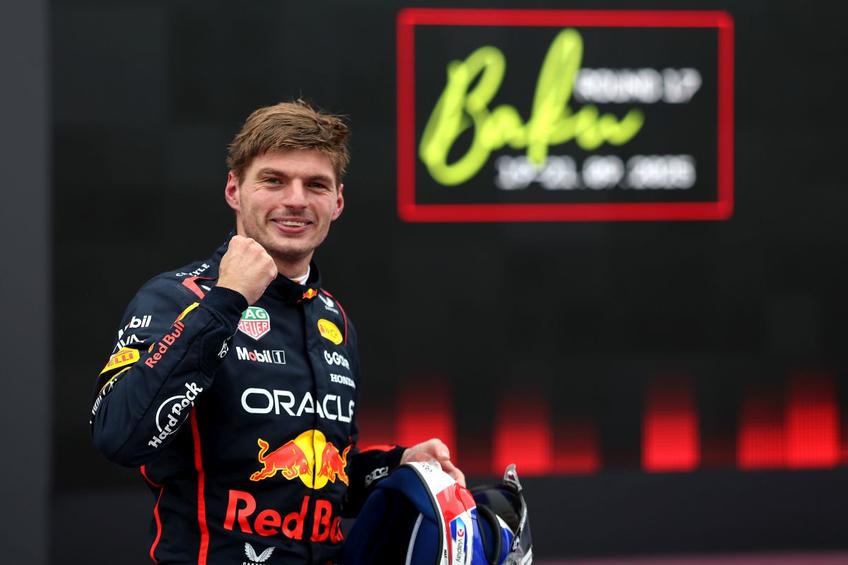 Max Verstappen, victorios în Marele Premiu al Azerbaidjanului/Foto: Getty Images