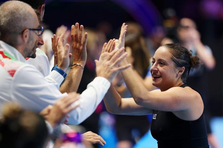 Elisabetta Cocciaretto - finala BJK Cup 2025 Foto: Guliver/GettyImages
