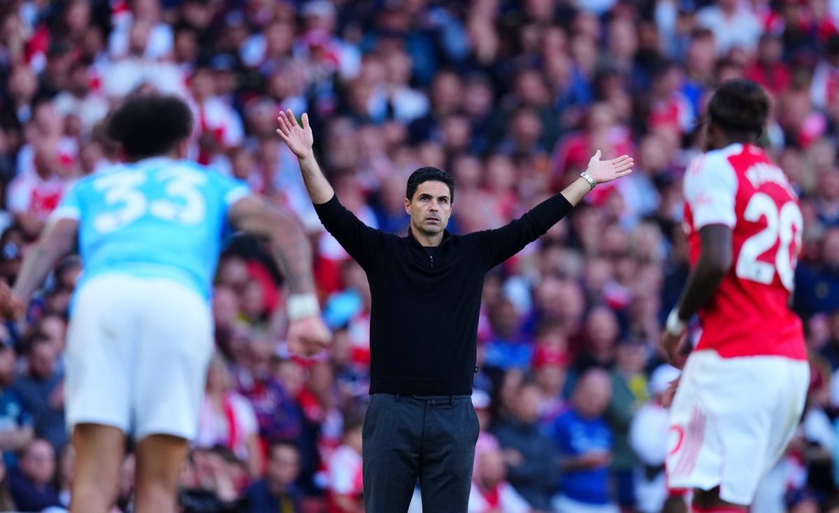 Mikel Arteta, după ce i-a provocat lui Guardiola un minimum istoric la posesie: „Sunt foarte dezamăgit. Nu i-am lăsat să respire!”