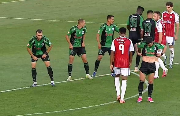 Oțelul - Corvinul, în runda 10 a din Superliga » Gol în minutul 20