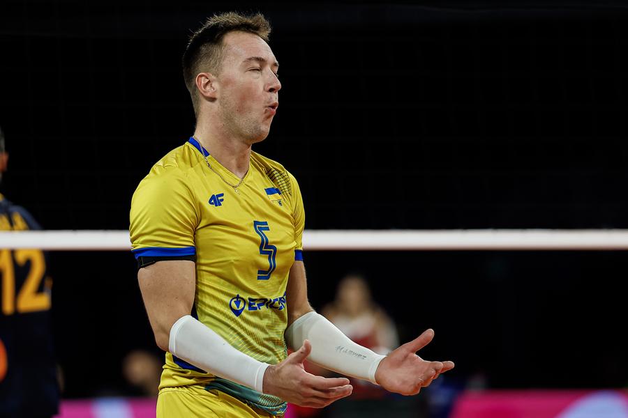 Oleh Plotnytskyi, vedeta Ucrainei/Foto: CEV Eșecul de la Sofia le-a amintit ucrainenilor de înfrângerea de la Euro 2024: „Se spunea că România traversează o perioadă de declin”