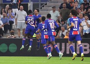 PSG, victorie spectaculoasă pe „Velodrome” » Trei goluri și o eliminare au decis cel mai important meci al Franței