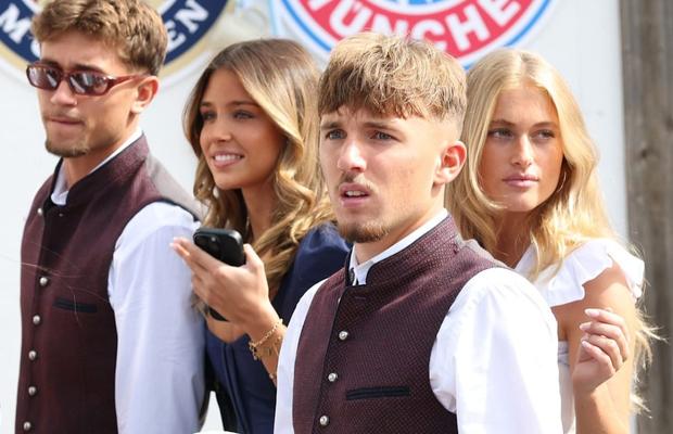 Oktoberfest, varianta fotbalistică » Parada cuplurilor la vizita lui Bayern