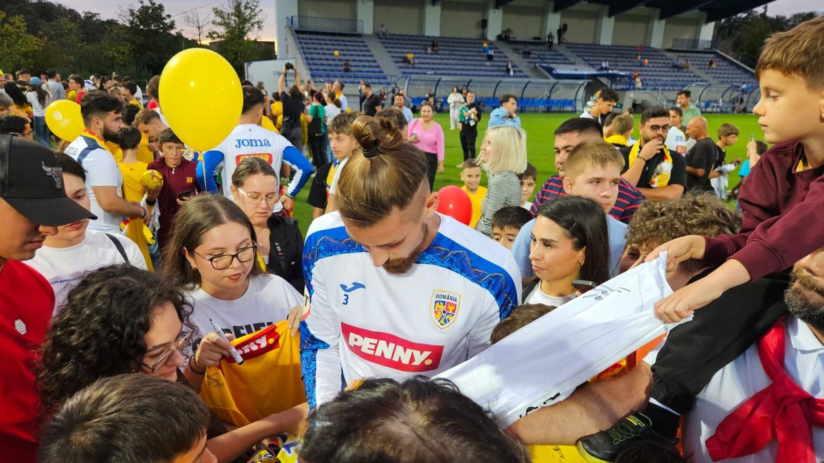 Antrenament deschis echipa națională 21 septembrie
