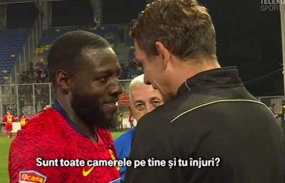 Gnohere, surprins de arbitru în timp ce înjura: „Sunt toate camerele pe tine și asta faci?”