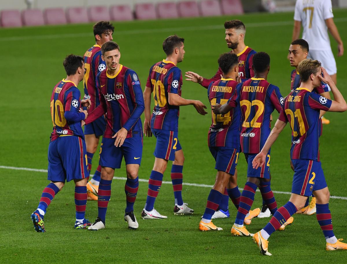 BARCELONA - FERENCVAROS 5-1. Saltul carierei pentru Laidouni! Din rezervă în Liga 1, în titular pe Camp Nou